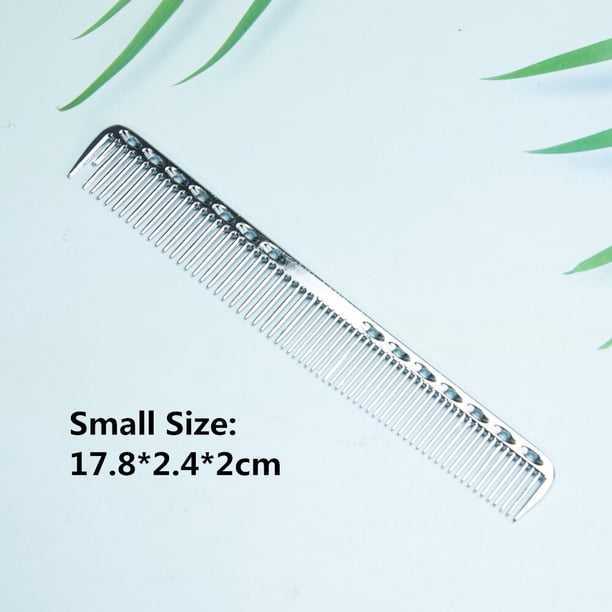 Peine de aluminio espacial para el cabello, peines de peluquería profesionales, cepillo para cortar el cabello, herramientas de peluquero, accesorios de salón Tan Jianjun unisex