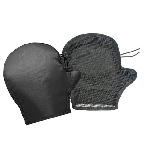 Guantes de manillar de motocicleta 1 par protección solar hombres universales mujeres prácticas bicicleta eléctrica guantes a prueba de