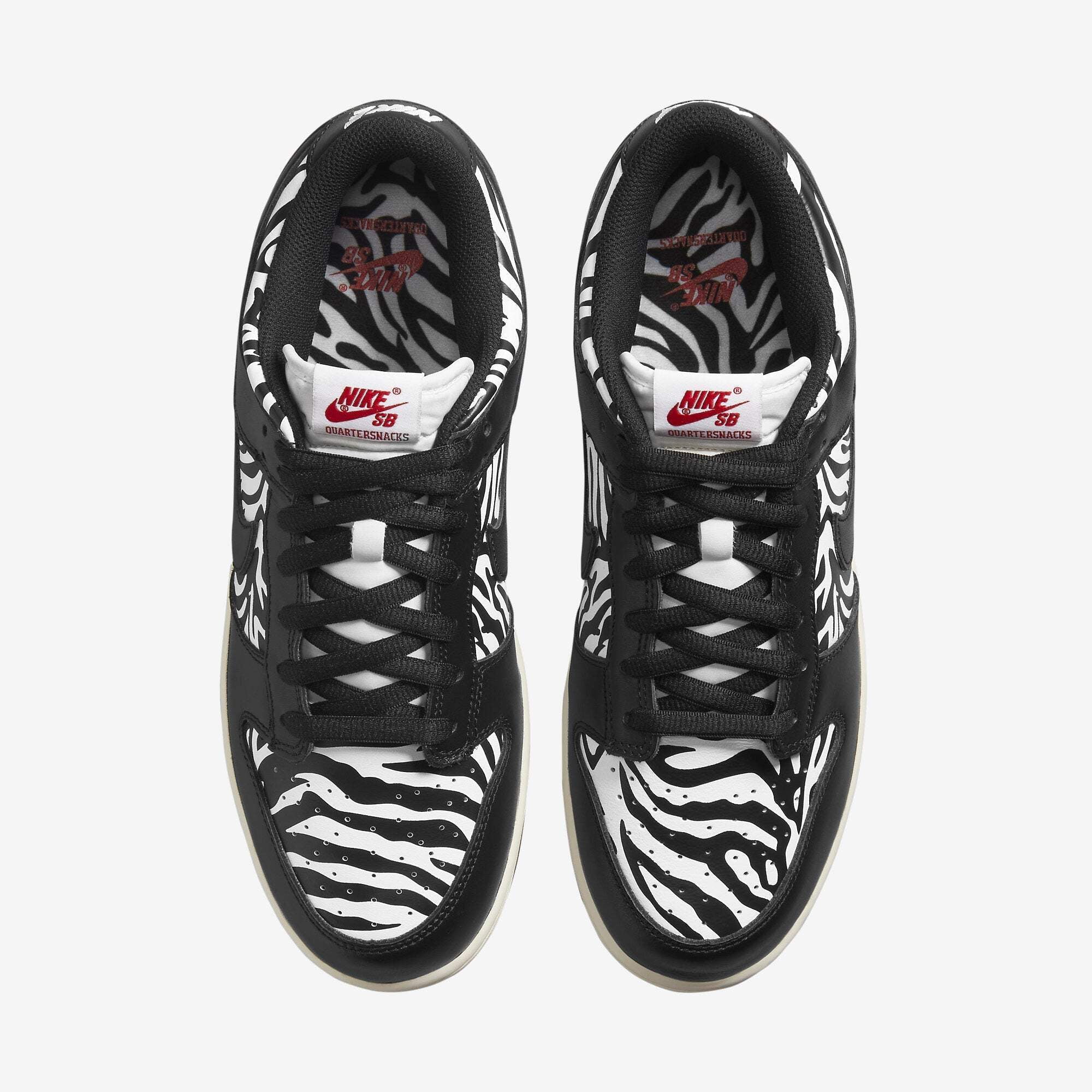 Men's) Nike SB Dunk Low OG QS x Quartersnacks 'Zebra' (2021