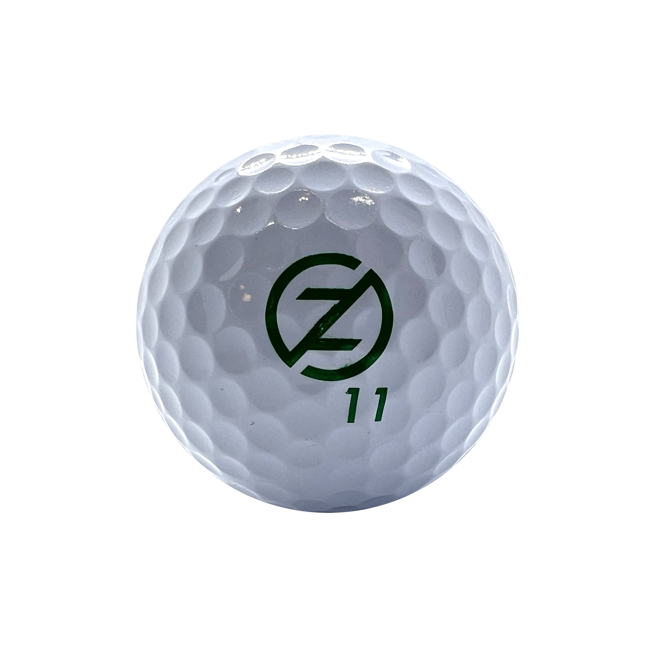 (2 pack) Zero Friction ECO Z Golf Balls, White Dimple, 12 Count