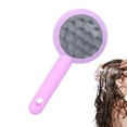 thumbnail image 4 of Shampoo Brush Scalp Massager, Hair Massager Head Scrubber Scalp Brush, Wet, Dry Manual Scalp Care Brush, Silicone Shower Hair Brush, Soft Comb for Women, 4 of 9
