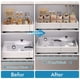 thumbnail image 3 of 2Pcs Organizador de Gabinete Deslizable Extraíble Extensible,Cajones Deslizables para Comida Utensilios de Cocina, Almacenamiento Cocina Organizador de Alacena para Armario Estante,Blanco, 3 of 7