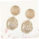thumbnail image 3 of unbranded 2Pares De Pendientes Colgantes De Perla En Tono Con Estilo Vintage Y Material Resistente, 3 of 8