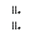 thumbnail image 4 of Eigraketly Wheel Valves Kit with Rubber Base Alloy Using Set Tool Core Pump Cycling Stem Small Repair Nozzle Bike Vacuum Accessories negro 48 mm 2piezas, 4 of 6