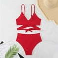 thumbnail image 6 of Fewfanhot Women's Conservative Cover-Up Swimwear Set, Daily Beach Two-Piece Swimsuit, Solid Color Modest Stylish Swimwear, 6 of 8