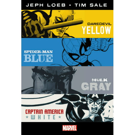 Marvel Knights Jeph Loeb Amp Tim Sale Yellow Blue Gray
