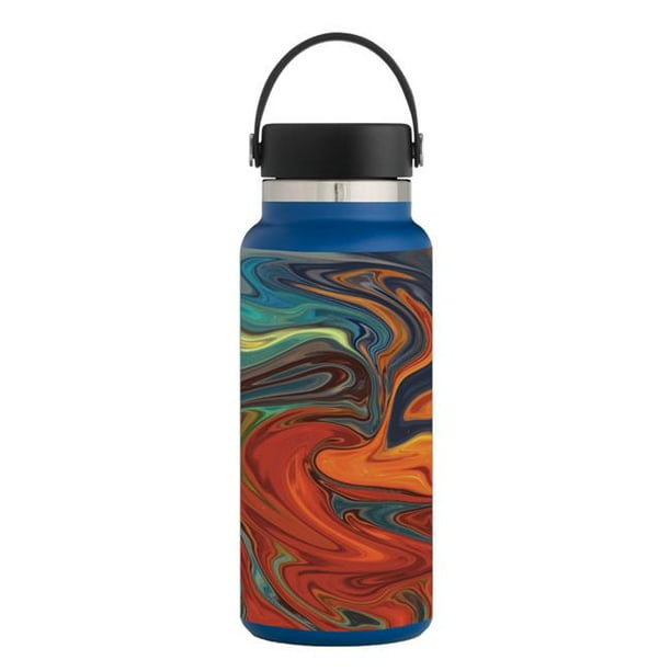 MightySkins HFWI32 Lava Water Skin for Hydro Flask 32 oz Wide