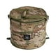 thumbnail image 5 of Papelera de reciclaje con cerradura de clavo de tierra, papelera plegable para acampar camuflaje verde, 5 of 9