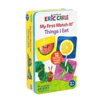 The Learning Journey The World of Eric Carle My First Match It! Tin - Things I Eat