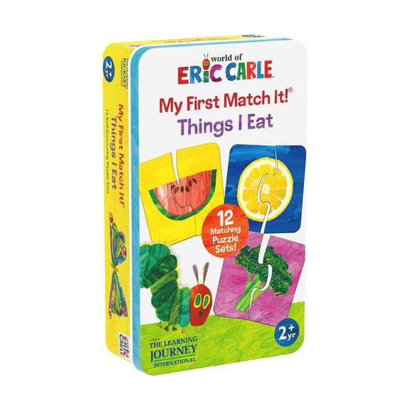The Learning Journey The World of Eric Carle My First Match It! Tin - Things I Eat