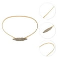 thumbnail image 4 of Unique Bargains 1 Pc Waist Chain Spring Design Adjustable Waist Cord for Women Gold Tone, 4 of 6