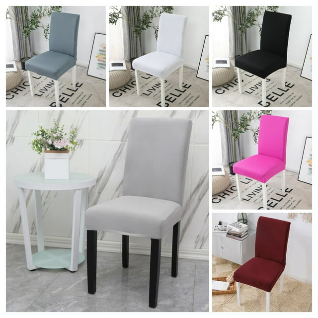 Chair Cover Elastic Soft Polyester Stretch Chair Covers Slipcovers for Home