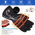 thumbnail image 4 of Guantes térmicos Guantes de invierno cálidos eléctricos con batería recargable para hombres Mujeres Guantes térmicos con aislamiento a prueba de viento para motocicleta Senderismo Esquí Fokelyi LL-1734-1, 4 of 7