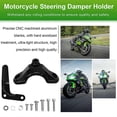 thumbnail image 3 of Motorcycle Steering Damper Holder Kit Stabilizer Mounting Bracket for -6R 6R 636 ZX6R 2013-2025, 3 of 5
