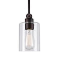 thumbnail image 4 of 2614-01-32-Forte Lighting-Jayden - 1 Light Mini Pendant-8 Inches Tall and 4.75 Inches Wide, 4 of 4