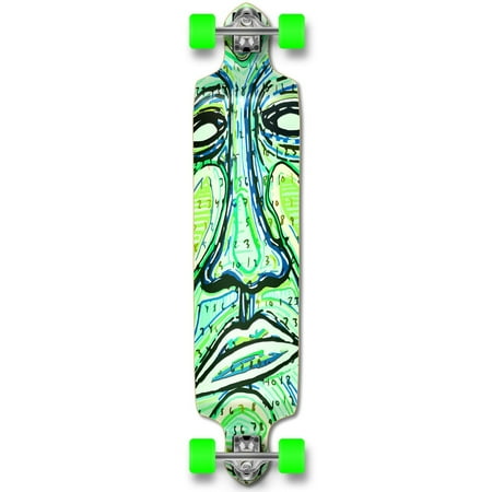 Yocaher Drop Down Longboard complete Cruiser 41.25  x 10  w/Premium Black grip tape  heavy duty Aluminum Alloy truck  71mm longboard Wheels  and ABEC -9 Bearings - Countdown price history on PriceWatchPro