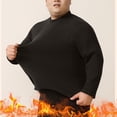 thumbnail image 5 of VEKDONE Plus Size Thermal Underwear for Men Long Johns Set Fleece Lined Heat Retention Underwear Base Layer Top And Bottom Set for Cold Weather, 5 of 7