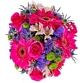 thumbnail image 2 of Moonlight by Arabella Bouquets Fresh Cut Flowers,  Variegated Multi-Color Lilies with Vase, Designed by Arabella Bouquets, 2 of 5