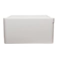thumbnail image 3 of Pemberly Row 33" White Smooth Apron Single Bowl Fireclay Farm Sink, 3 of 10