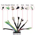 thumbnail image 3 of Electric Bike Motor Controller, 36V 48V 250W Electric Bike Conversion Kit Booster Magnetic Point Thumb Throttle  for Folding Bikes for DIY Electric Bicycles, 3 of 7