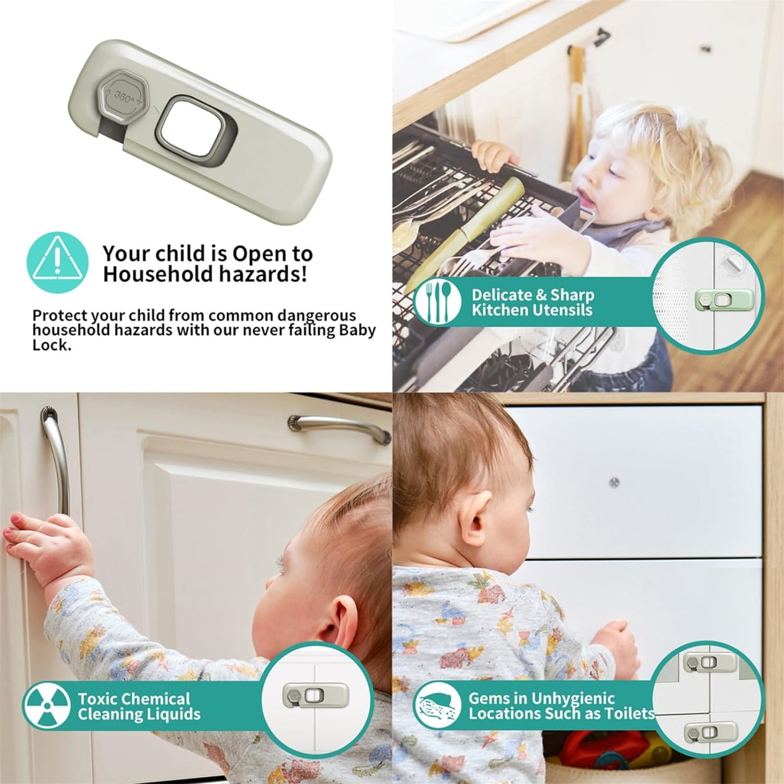 Rubber Bump Stop Door Refrigerator Lock Childproof Cabinet Child Proof Locks Self Adhesive For Cabinets Dishwasher Oven