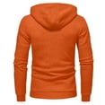 thumbnail image 5 of mgoYE Boys Hoodies - Kids Long Sleeve Hooded Sweatshirts Teens Pullover Tops Clothes(Orange,12-13 Years), 5 of 5