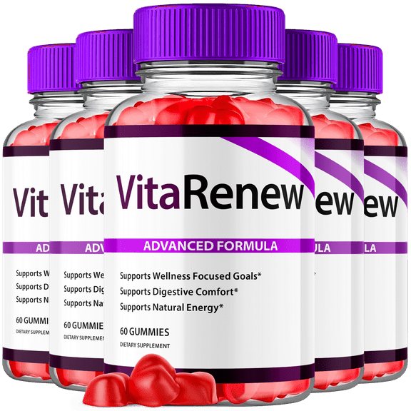 VitaRenew ACV Gummies 1000MG Apple Cider Vinegar Supplement 300 Gummies