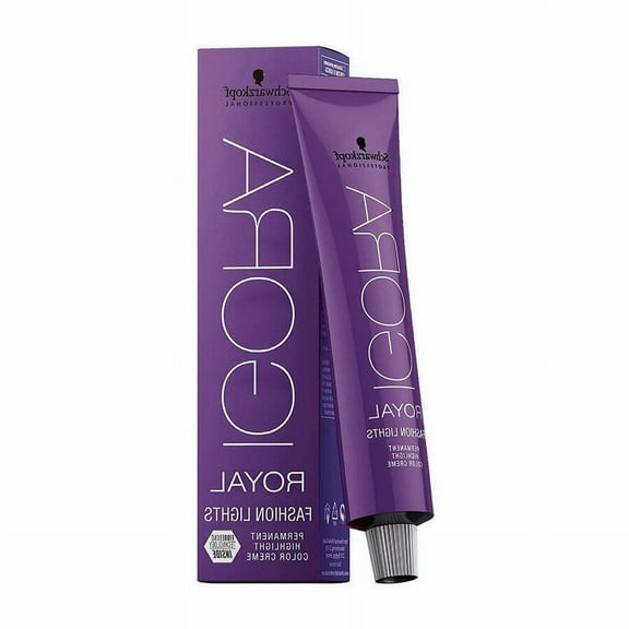 Schwarzkopf Igora Royal Fashion Lights Permanent Color Choose Your Shade ( Shade:L-57 Fashion Lights Gold;)
