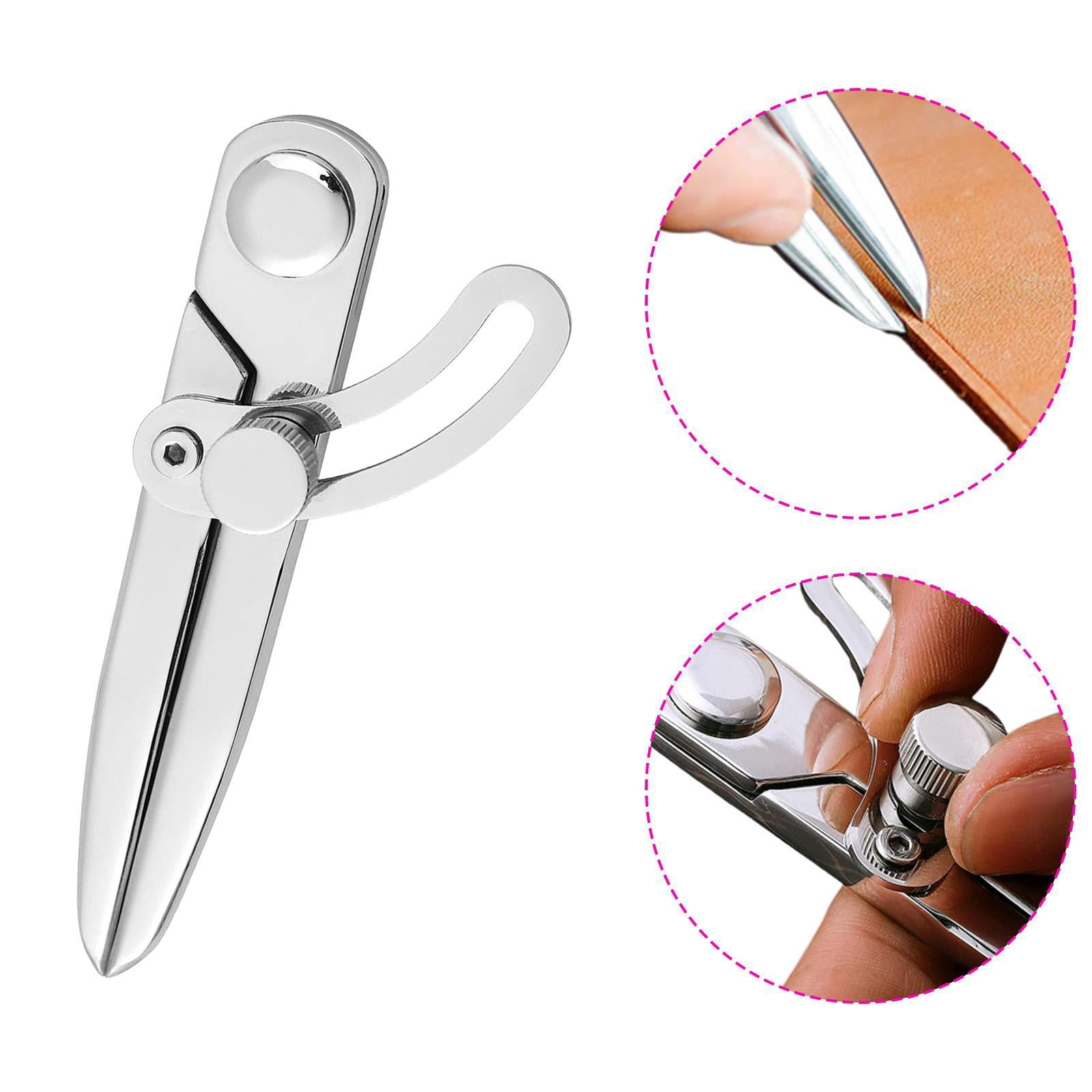 FVDPWYE Stainless Steel Divider Scriber Professional Lightweight DIY Leather Regulation