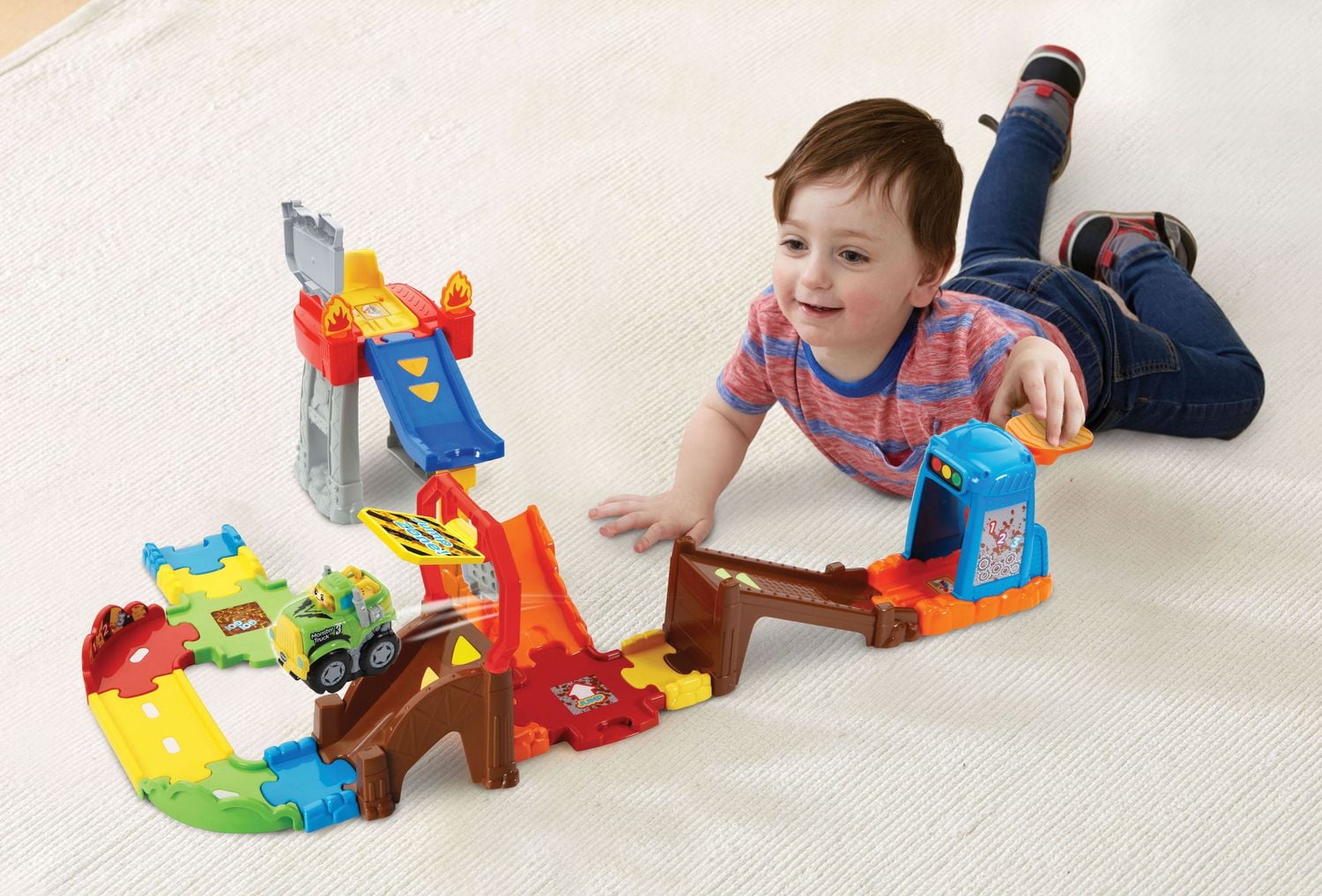 VTech Go! Go! Smart Wheels Press & Race™ Monster Truck Rally™ - English Version