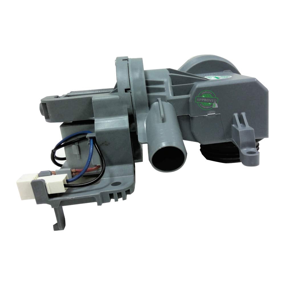 GlobPro 3281367 W10425238 W10799064 W10903216 Washer Water Drain Pump Complete 9" length Approx. Replacement for and compatible with Maytag Whirlpool Heavy DUTY