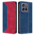 thumbnail image 1 of Phone Case for Motorola Edge 50 Neo FOXDOCK Premium Leather,Creative Dual-Color Cover with Card Slot,Shockproof, 1 of 7