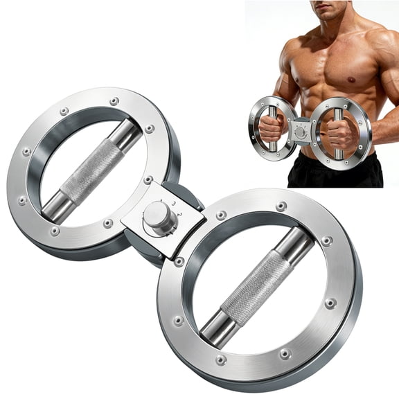 Arm Training Wheel, Hand Trainer and Forearm Trainer, Adjustable Arm Trainer for Wrist, Shoulder & Chest, Punch Speed Trainer and Martial Arts Arm Strength Device