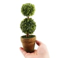 thumbnail image 2 of 3X ÁRboles de Plástico Artificial en Macetas Planta en Maceta Decoración JardíN Patio Interior Al Aire Libre Patrón: Dos Bolas, 2 of 5