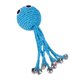 thumbnail image 5 of Juguete de cuerda de algodón para gato, 5 uds., forma de pulpo azul con campana para entrenar y jugar, 5 of 5