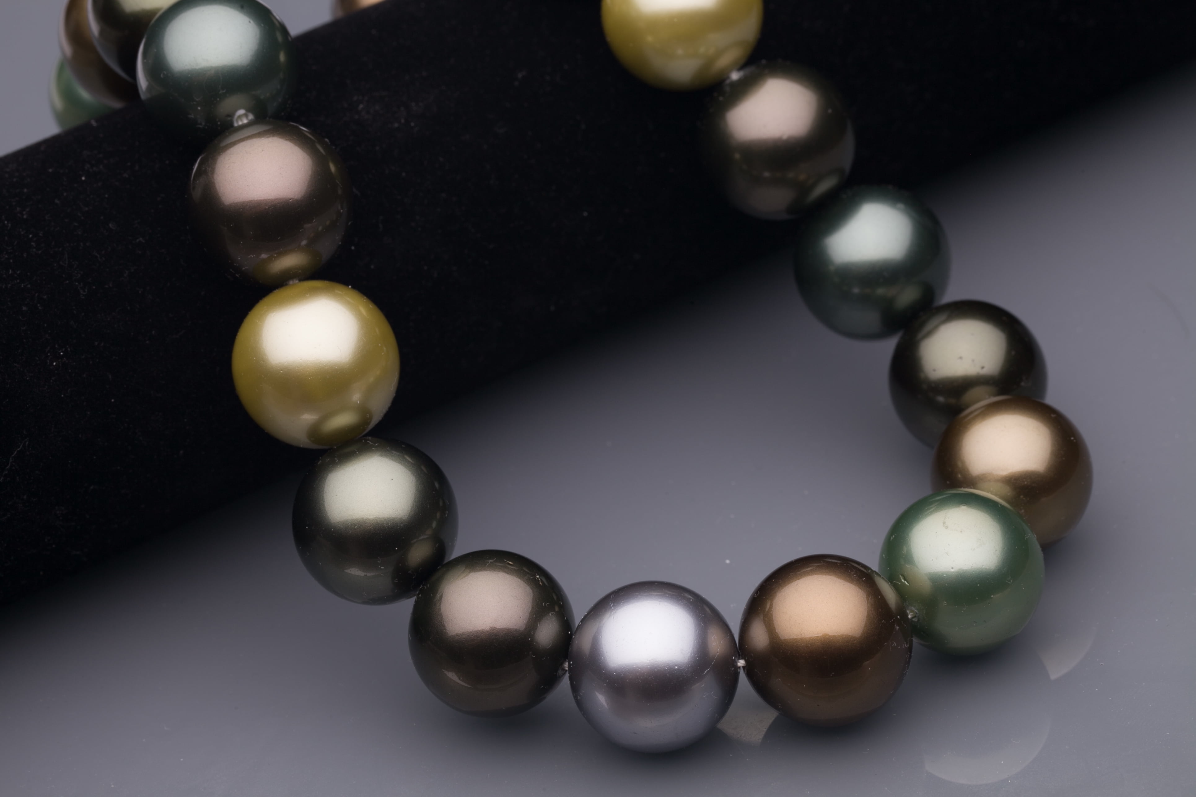Tahitian A++ Grade Shell Pearls Round Size:20x20mm - Walmart.com