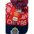 thumbnail image 2 of Icon Sports Chivas Adult Unisex Pom Pom Winter Soccer Beanie 7, 2 of 2