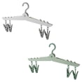 thumbnail image 1 of Perchas de viaje plegables, perchas plegables portátiles, ligeras y duraderas con clips para ropa y calcetines., 1 of 1