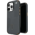 thumbnail image 4 of Speck iPhone 15 Pro Case-Presidio2 Grip-ClickLock-MagSafe-6.1 Inch Phone Case-Charcoal Grey/Cool Bronze/White, 4 of 14