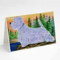 Westie Greeting Cards and Envelopes Pack of 8