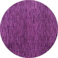 thumbnail image 1 of Ahgly Company Indoor Round Abstract Pink Modern Area Rugs, 7' Round, 1 of 4