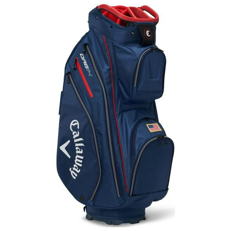 Callaway ORG 14 Golf Cart Bag Navy Red USA - Walmart.com