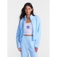 thumbnail image 5 of No Boundaries Polar Fleece Zip Up Jacket, Women’s and Women's Plus XXS-4X, 5 of 6