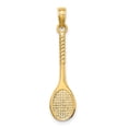thumbnail image 4 of 14k 3-D Tennis Racquet Charm C3541, 4 of 5