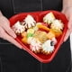 thumbnail image 4 of Bandeja para servir Nuogo en forma de corazón de San Valentín, juego de 10, 4 of 7