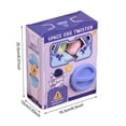 thumbnail image 4 of Blue Gashapon Machine Toy With 6 Random Capsules Fun Surprise Prize Dispenser For Kids Party Favor Interactive Arcade Style Game Gift Idea Birthday Christmas Entertainment Collectible Toy, 4 of 5