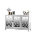 thumbnail image 6 of Twin Star Home 54" Sideboard with Mirrored Cabinet Doors, 6 of 7