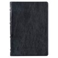 thumbnail image 2 of KJV Holy Bible, Thinline Large Print Premium Full Grain Leather Red Letter Edition - Ribbon Marker, King James Version, Black, 2 of 5