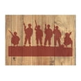 thumbnail image 2 of Soldier Men Rifles Stencil Template Reusable 8.5 x 11 for Painting on Walls, Wood, Etc. By Stencilville, 2 of 2