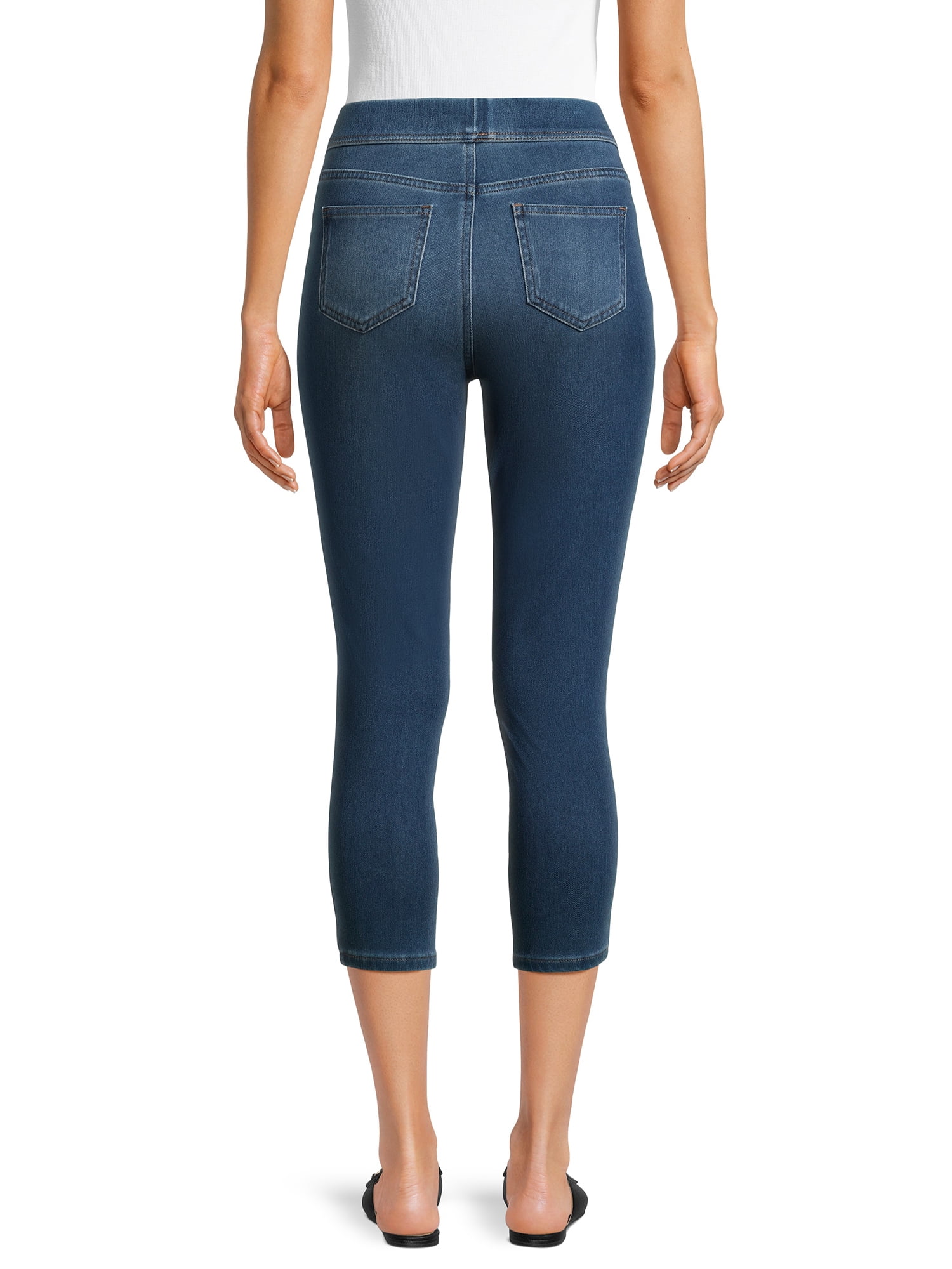 Tangboots Capri Jeans for Women Stretch High Waisted Jeggings Pull
